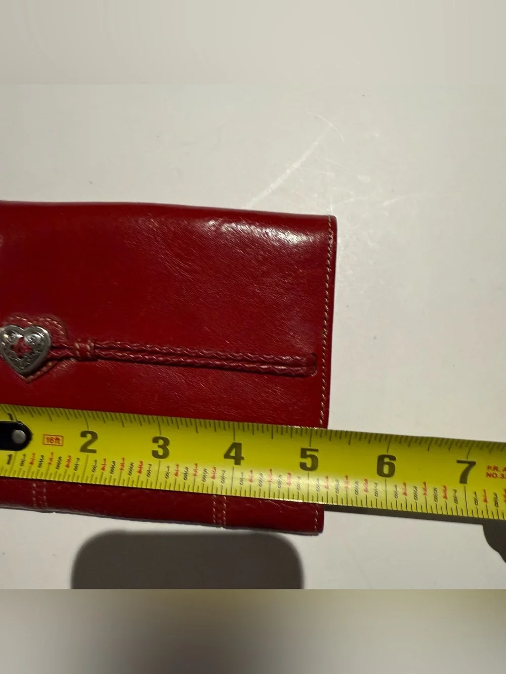 Brighton Red Leather Wallet